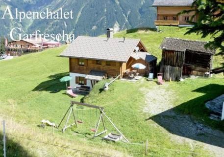 Alpenchalet Garfrescha Villa Sankt Gallenkirch Bagian luar foto